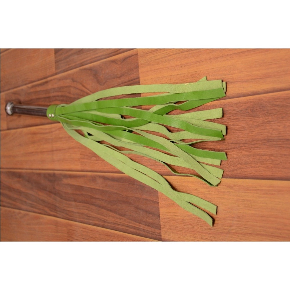 Bright Green Tassel Keychain